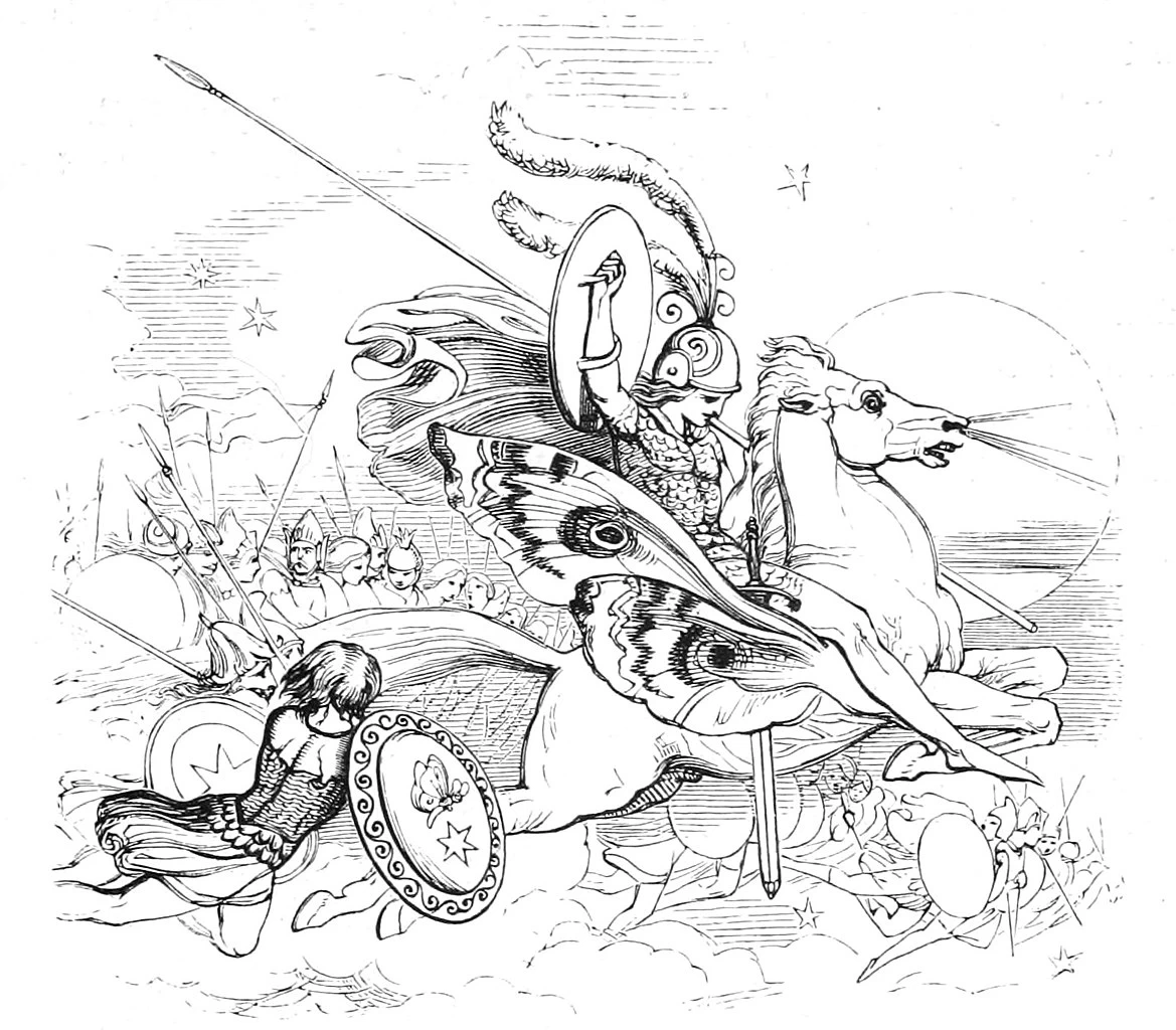L'esercito delle fate, dalla vigilia di mezza estate, 1870